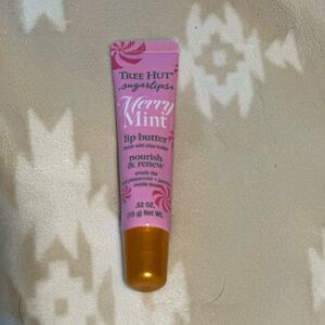 Tree Hut Sugarlips Merry Mint Lip Butter - Pink and Gold